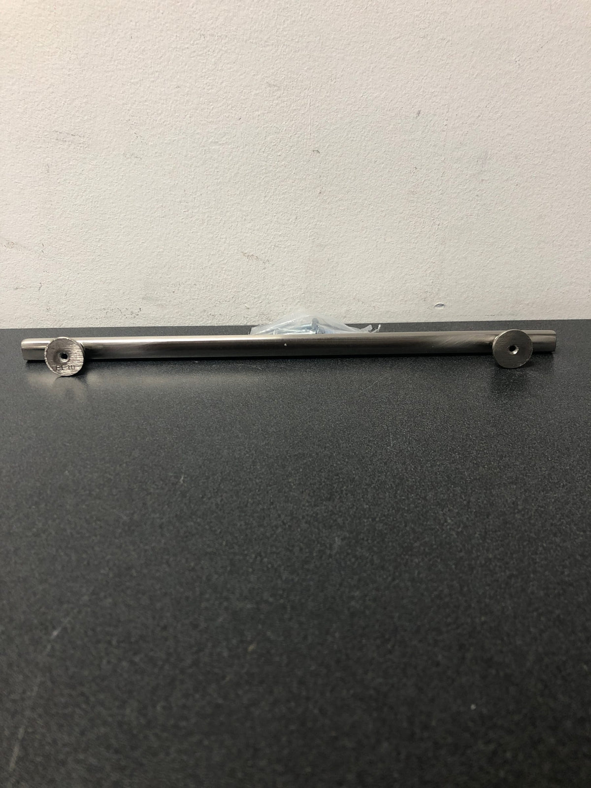 Emtek 86677US15 Freestone 10 Inch Center to Center Bar Cabinet Pull from the Urban Modern Collection - Satin Nickel