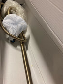 Brizo 88767-GL Allaria 1.75 GPM Multi Function Hand Shower Package - Includes Slide Bar, Hose and Integrated Elbow - Luxe Gold