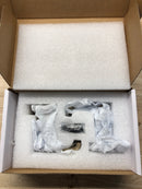 Delta H588CZ-PR Tetra Gold Lever Roman Tub Handles in Lumicoat Champagne Bronze