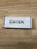 Emtek 94013US7 3-1/2" x 3-1/2" Plated Steel Heavy Duty Square Corner Ball Bearing Hinges - Pair - French Antique