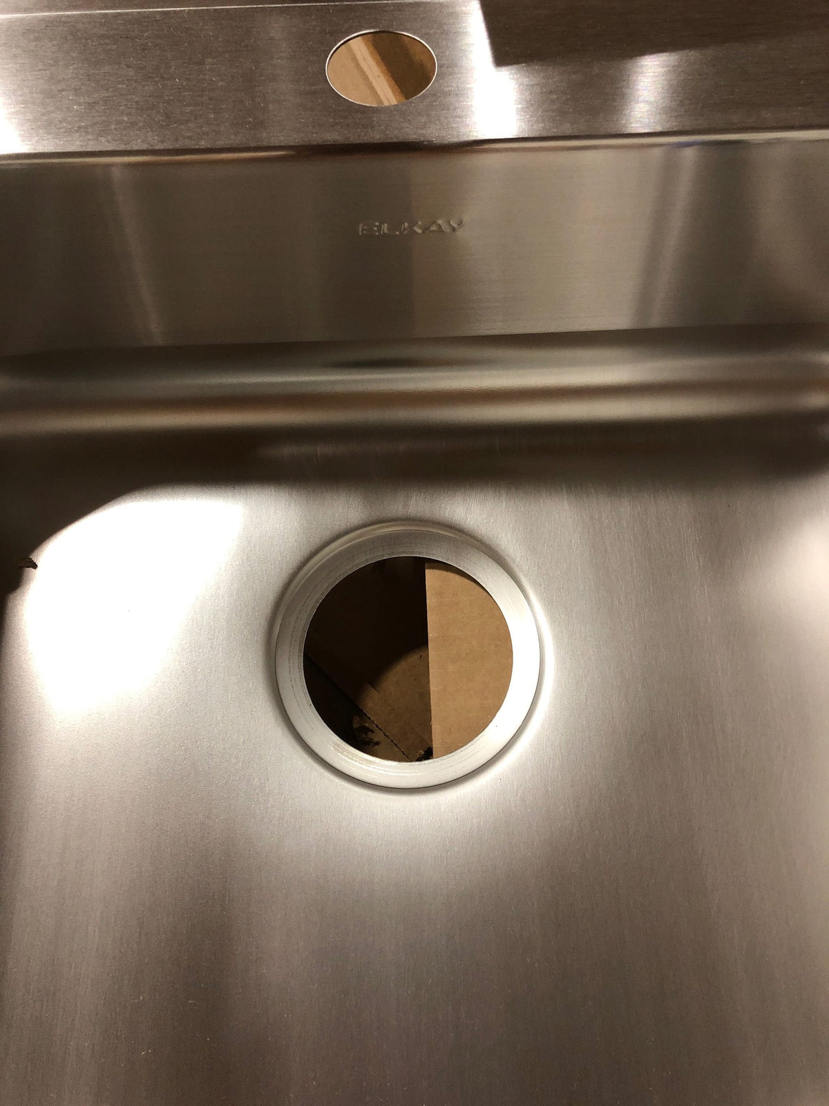 Elkay LRAD2219601 Lustertone 22" Drop In Single Basin Stainless Steel Kitchen Sink - 1 Faucet Hole