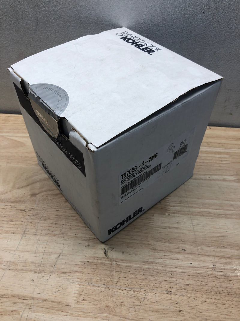 Kohler K-T97026-4-2MB Avid Single Handle 3 Function Diverter Valve Trim - Less Valve - Vibrant Brushed Moderne Brass