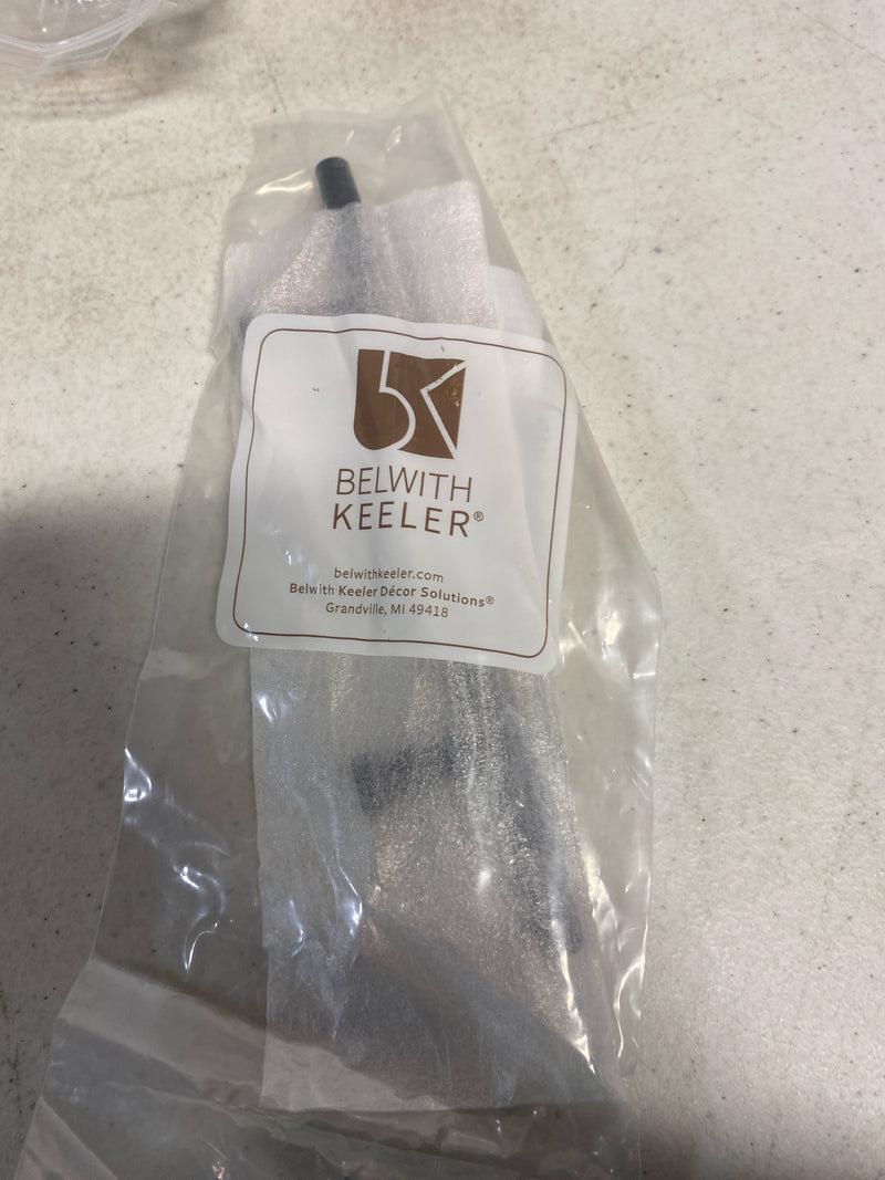 Belwith Keeler B076339-FO Wexler 3-3/4 Inch Center to Center Bar Cabinet Pull - Flat Onyx