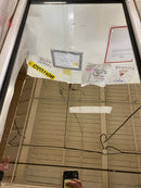 Elegant Lighting MR42036BK Monet 20" W x 36" H Contemporary Rectangular Metal Framed Bathroom Wall Mirror - Black