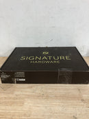 Signature Hardware SHVA4RTGBG Vassor Deck Mounted Roman Tub Filler with Built-In Diverter - Includes Hand Shower - Brushed Gold