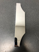 Amerock BP3675126 Extent 4-9/16 Inch Center to Center Finger Cabinet Pull - Polished Chrome