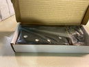 Emtek 94014US19 4" x 4" Steel Heavy Duty Square Corner Hinges Pair - Flat Black