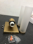 Visual Comfort 4565002-848 Keaton 2 Light 20" Wide Bath Bar with Frosted Glass Shades - ADA - Satin Brass