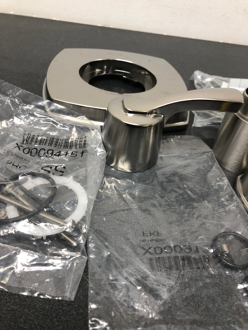 Delta T14476-SSLHD Stryke Monitor 14 Series Single Function Pressure Balanced Tub and Shower - Less Shower Head and Rough-In Valve - Brilliance Stainless