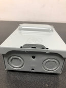 Ge TFN60RCP 60 Amp 240-Volt Non-Fuse Metallic AC Disconnect