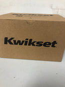 Kwikset 730PVLRCT-4 Prava Privacy Lever Set with Rectangle Rose - Satin Brass