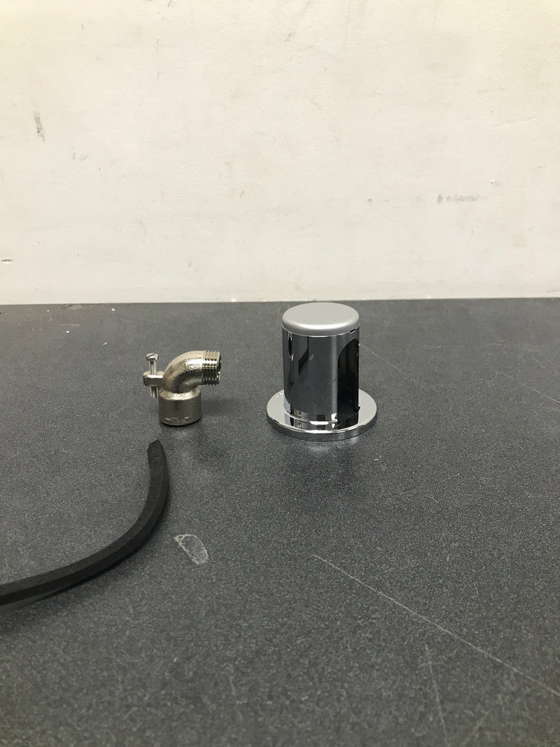 Grohe 28627000 Wall Supply Elbow with 1/2" Threaded Connection - Starlight Chrome