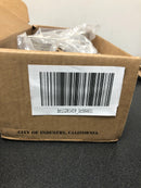 Emtek 12B3US15 Brass Modern Door Configuration 2 Thumbturn Multi Point Trim Lever Set with American Cylinder Above Handle - Satin Nickel