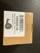 ICO Bath V69220.35 Volkano Blaze Double Robe Hook - Matte Black / Chrome