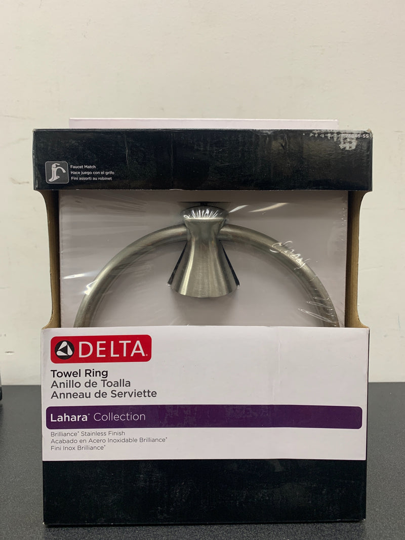Delta 73846-SS Lahara Towel Ring - Brilliance Stainless