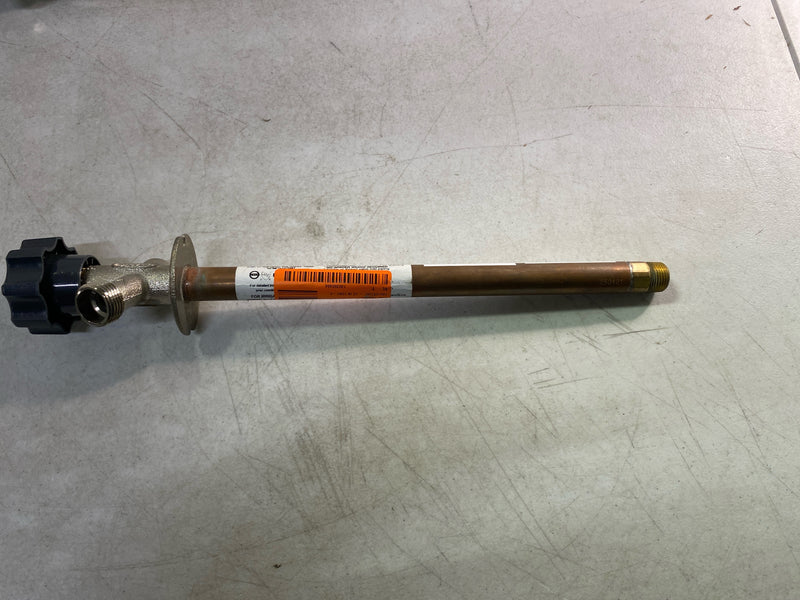Prier products 478-12 1/2 in. x 12 in. Brass MPT x SWT Half-Turn Frost Free Anti-Siphon Outdoor Sillcock Valve