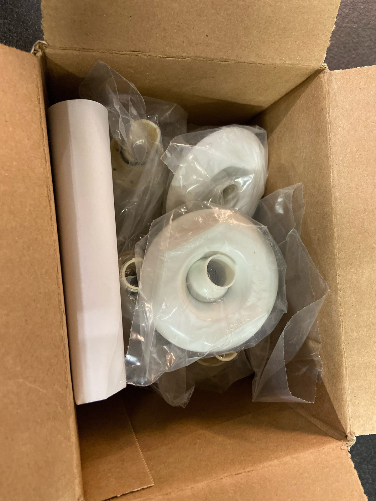 Kohler K-9695-0 5 Jet Trim Kit for Flexjet Whirlpools - White