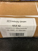 Infinity Drain UCP 42 Universal 4" Clamping Plate - 8" Diameter x 2" Throat - N/A
