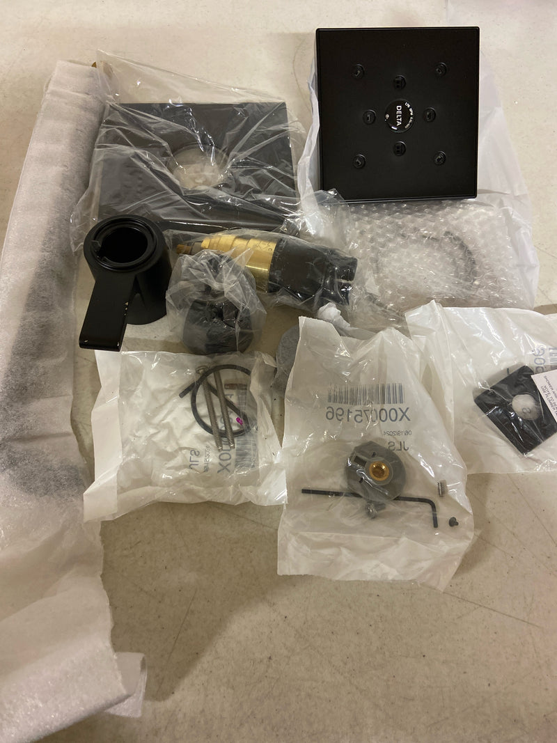 Delta T17T267-BL Ara Tempassure 17T Series Dual Function Thermostatic Shower Only with Integrated Volume Control - Less Rough-In Valve - Matte Black