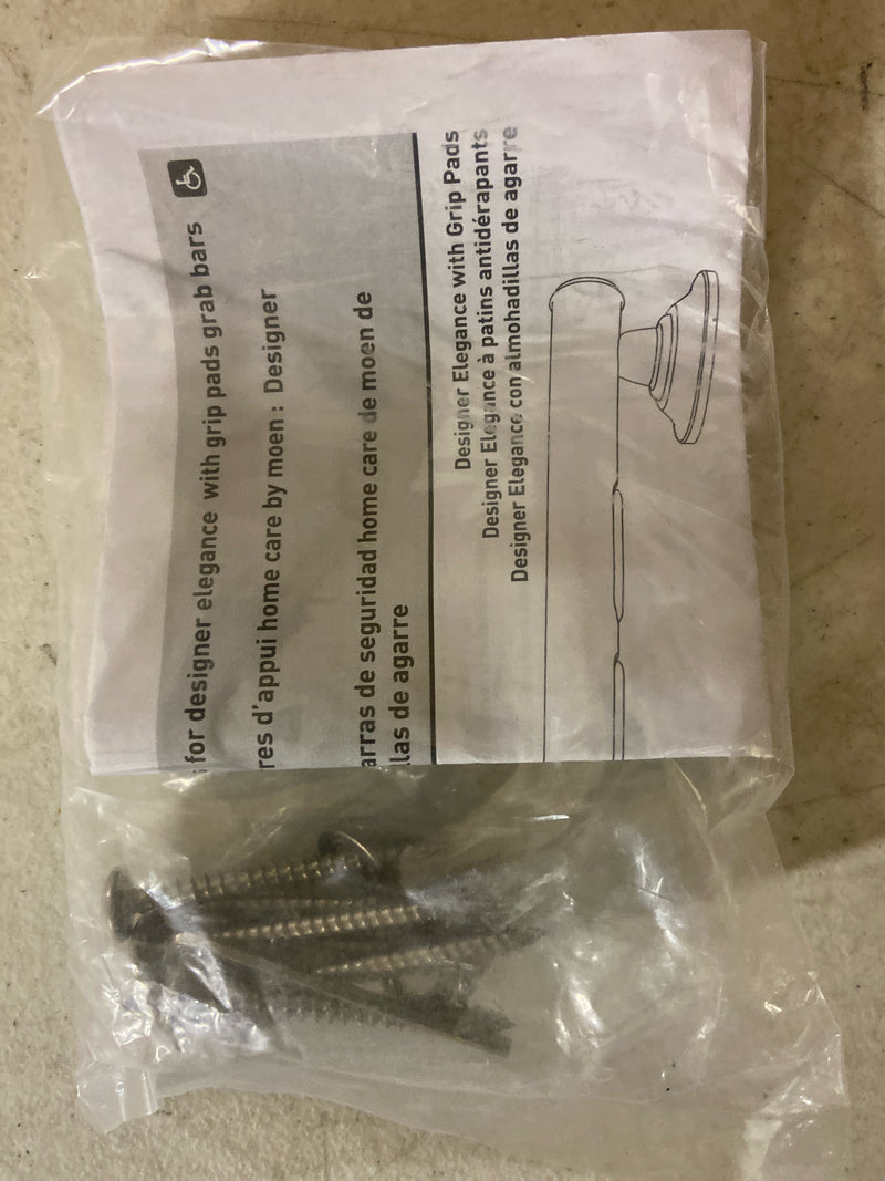 Moen R8716D1GBN Elegance 16" Grab Bar - Brushed Nickel