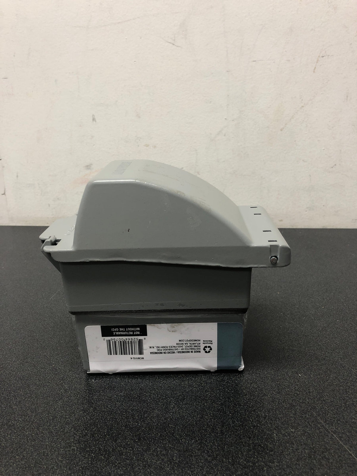 Commercial Electric 1-Gang Extra Duty Vertical Receptacle Cover Kit