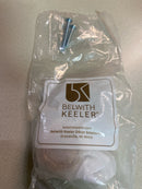 Belwith Keeler B076137-CBZ Trellis Contemporary 1-1/2" Designer Fluted Edge Cabinet Knob / Drawer Knob - Champagne Bronze