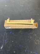 Baldwin 4407044BIN Contemporary 6 Inch Center to Center Handle Cabinet Pull from the Estate Collection - Lifetime Satin Brass