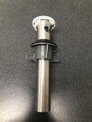Delta RP101630SS Push Pop Up Drain with Overflow and Metal Tail Piece - Brilliance Stainless