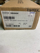 EMTEK Disk Rosette Dummy, Pair with Matching Finish Laurent Round Knob - Choice of 7 Finishes - 5059LAUUS4 - Satin Brass (US4)