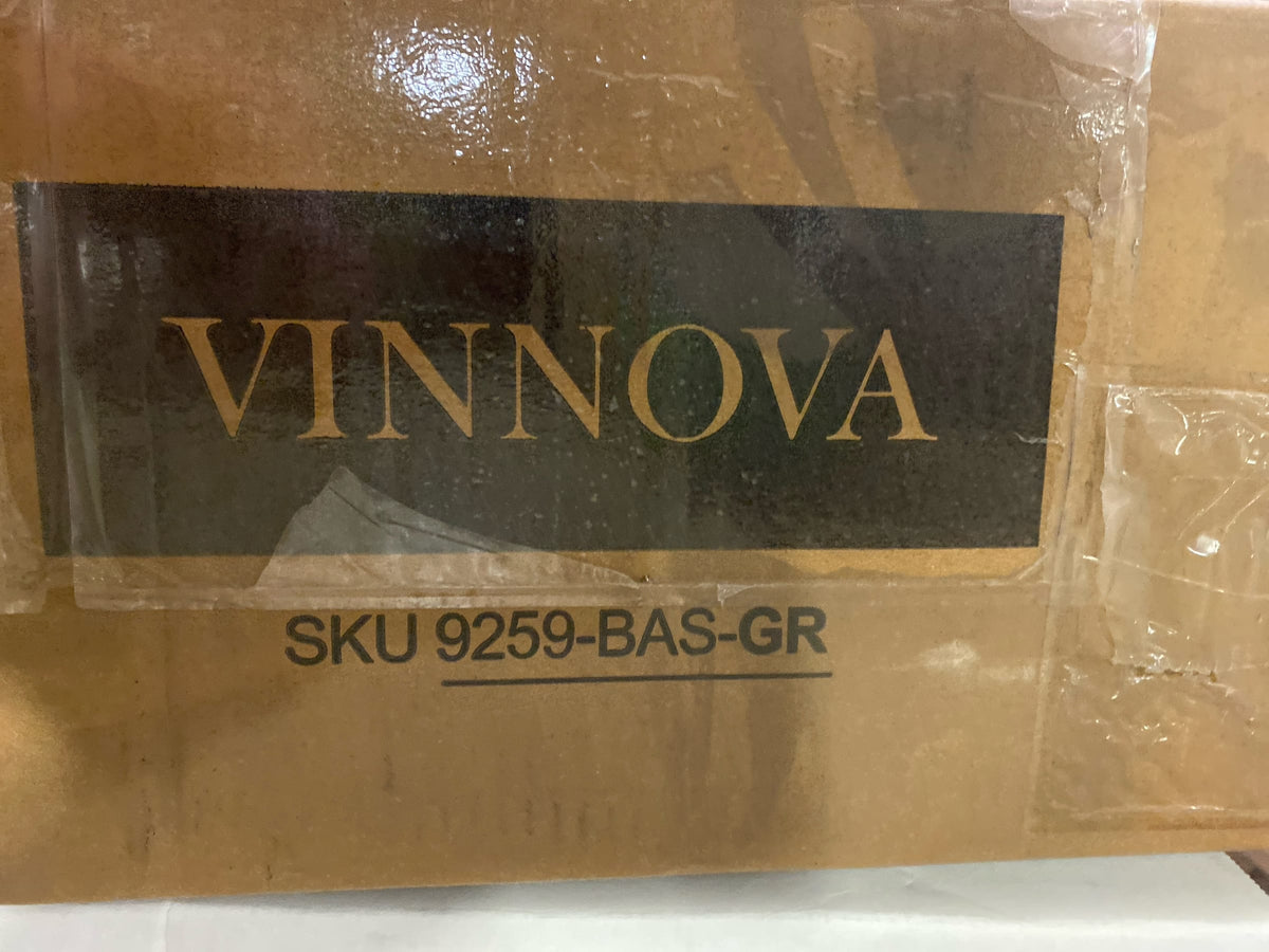 Miseno 9259-BAS-GR Avila 19-11/16" Rectangular Concrete Vessel Bathroom Sink - Grey