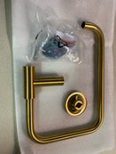 Kohler K-14441-2MB Purist 8-7/8" Wall Mounted Towel Ring - Vibrant Brushed Moderne Brass