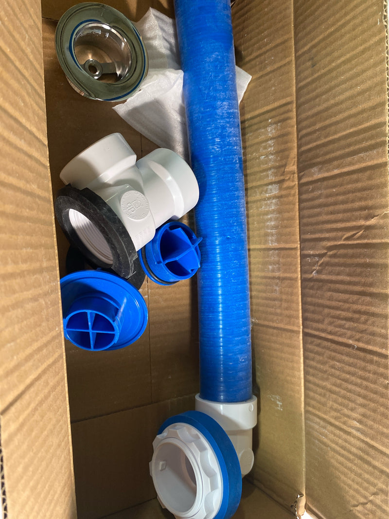 Dearborn F16p9975d True Blue Flex 1-1/2" Tub Drain Kit -