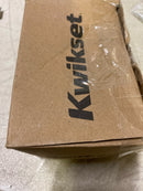 Kwikset 966MNKSQT-514.UNIV Maven Single Cylinder Keyed Entry Handleset Interior Pack with Square Rose for Handlesets - Matte Black