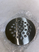 Moen 101663BN 4-1/4" Round Shower Drain Cover with Snap-In Installation - Brushed Nickel