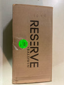 Baldwin Reserve Ensqucrr112 Entry Square Lever And Contemporary Round Rose Venetian Bronze Finish
