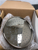 Kohler K-13692-SN Traditional Round 8" Single Function 2.5 GPM Rainhead with MasterClean Sprayface and Katalyst Air-Induction Technology - Vibrant Polished Nickel