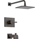 Delta T14453-RB Vero Monitor 14 Series Single Function Pressure Balanced Tub and Shower - Less Rough-In Valve - Venetian Bronze