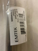 Emtek 86694US14 18 in. C-C US14 Industrial Modern Jasper Appliance Pull