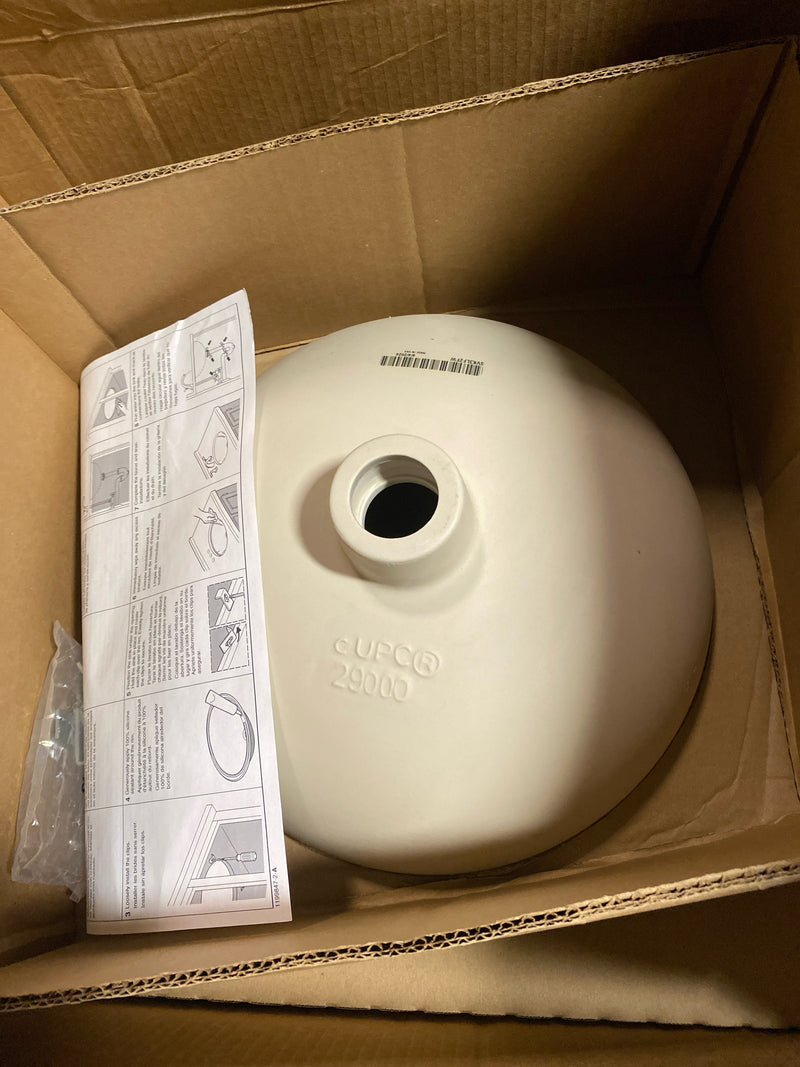 Kohler K-29000-0 16-1/8" Circular Vitreous China Undermount Bathroom Sink - White