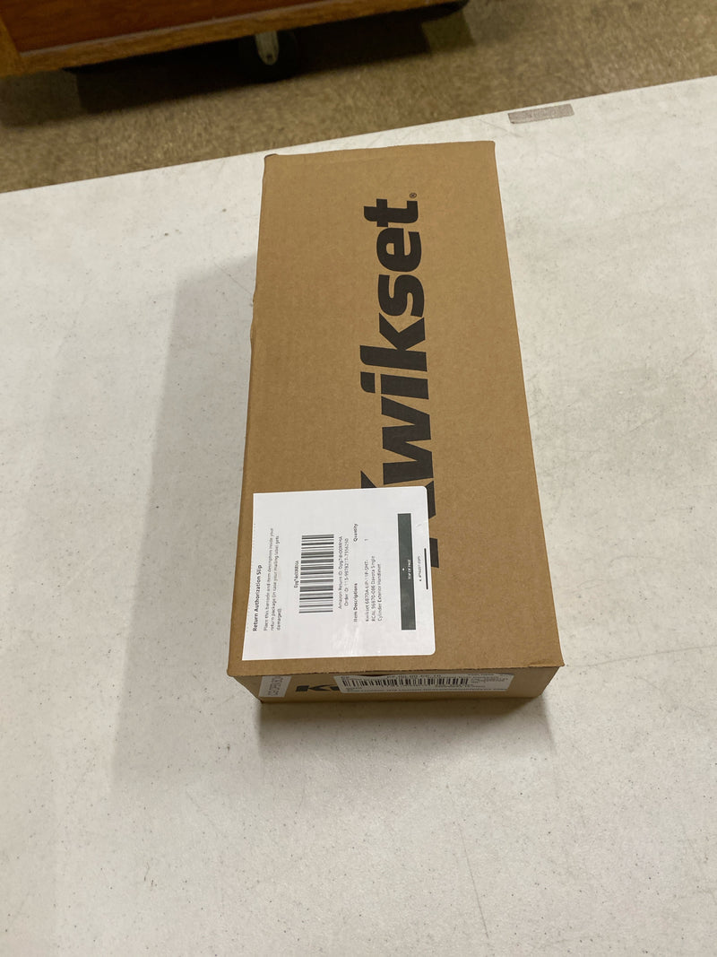 KWIKSET Dakota Exterior Only Single Cylinder Handleset Smartkey, Venetian Bronze