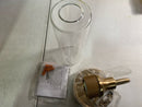 Kichler 55209CPZ Kavi 13" Tall Bathroom Sconce with Clear Glass Shade - Champagne Bronze