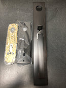 Baldwin EESANxCONCQE112 Santa Cruz Full Plate Single Cylinder Keyed Entry Handleset with Interior Contemporary Knob and Emergency Egress Function - Venetian Bronze