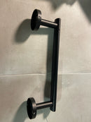 Delta 74208-BL Altado 8" Towel Bar - Matte Black