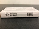 Deltana DSH45U1B - Spring Hinge 4 1/2 X 4 1/2 US1B