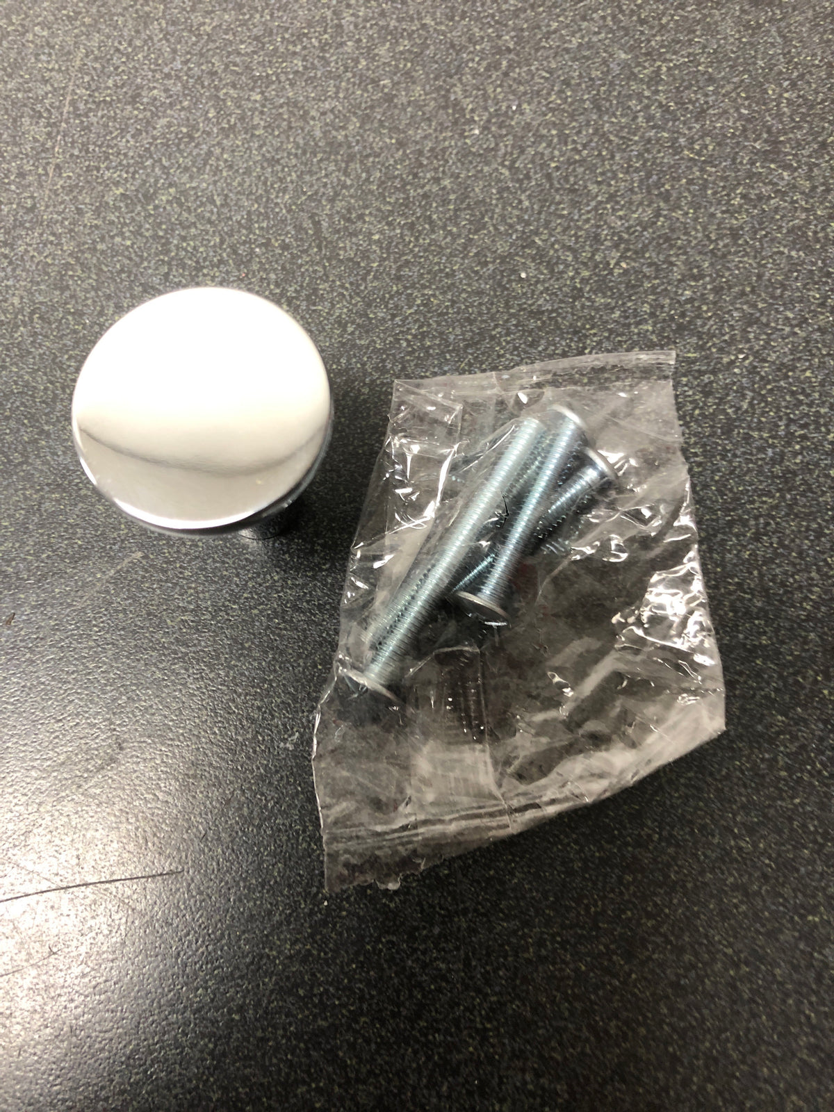 Kohler K-14484-CP Purist 1-1/16 Inch Mushroom Cabinet Knob - Polished Chrome