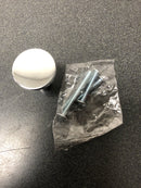 Kohler K-14484-CP Purist 1-1/16 Inch Mushroom Cabinet Knob - Polished Chrome