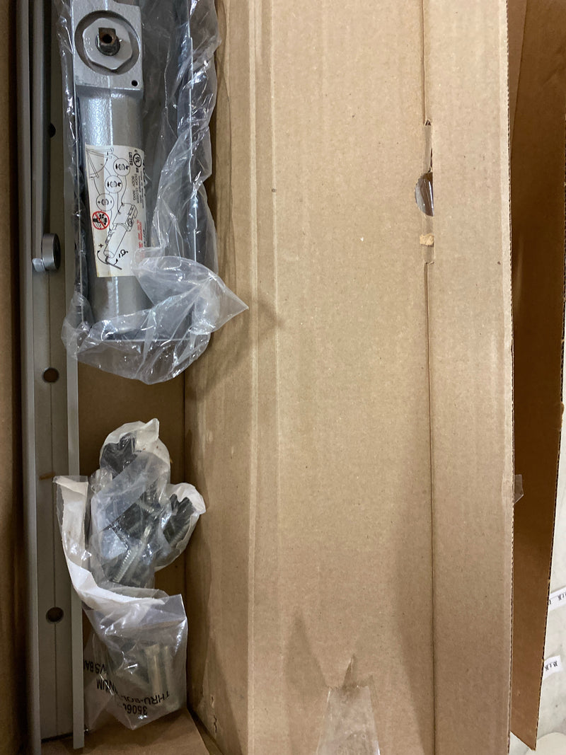 LCN 4031 4030 Series Surface Mount Hydraulic Adjustable Door Closer for Sizes 1-4 - Aluminum