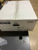 Kohler K-2028-4-0 Pinoir 18" Wall Mounted Bathroom Sink with 3 Holes Drilled and Overflow - White