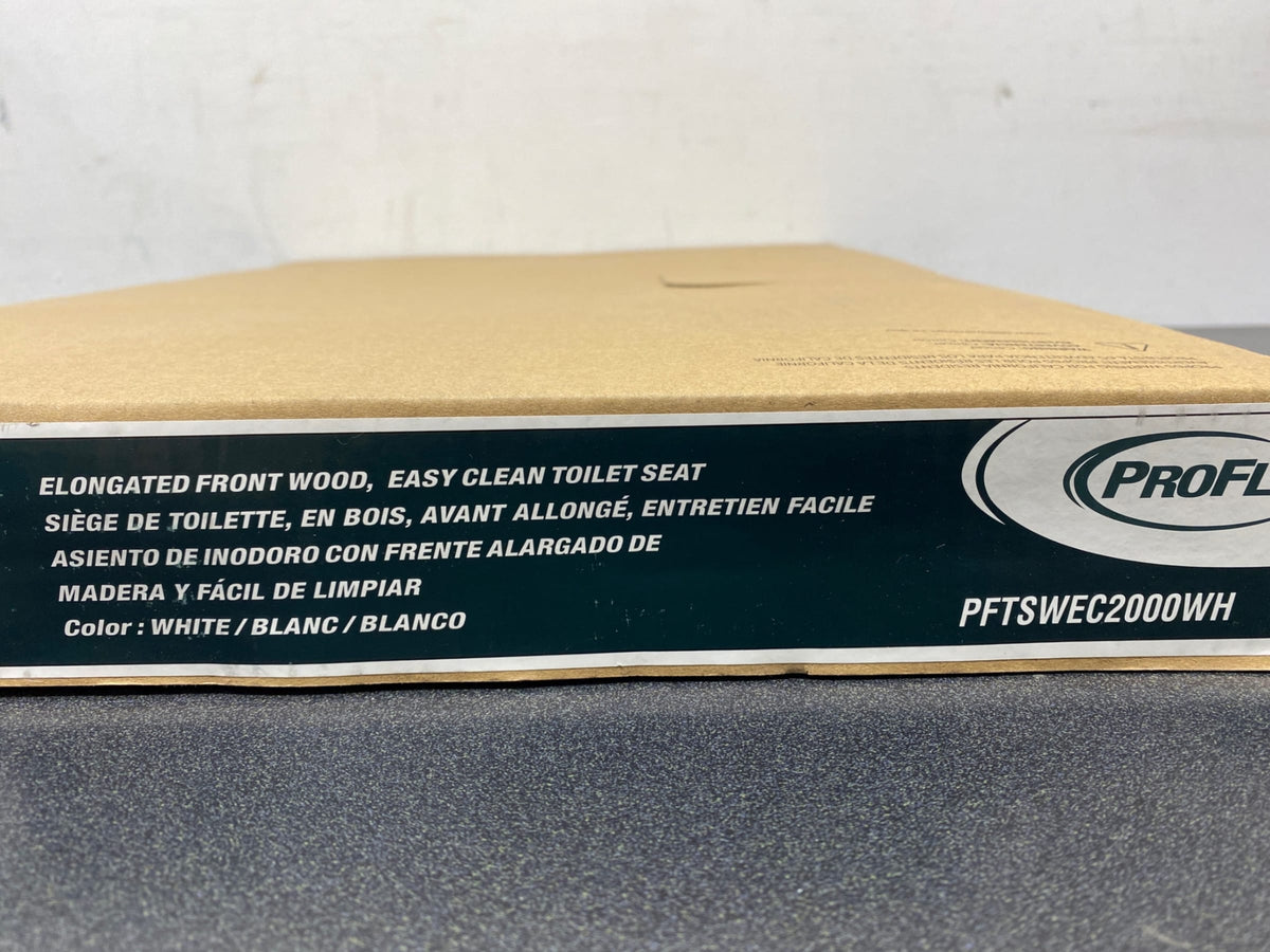 PROFLO Greenwood Elongated Closed Front Toilet Seat and Lid