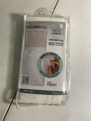 Hookless Peva 70" x 54" Replacement Liner in Frost